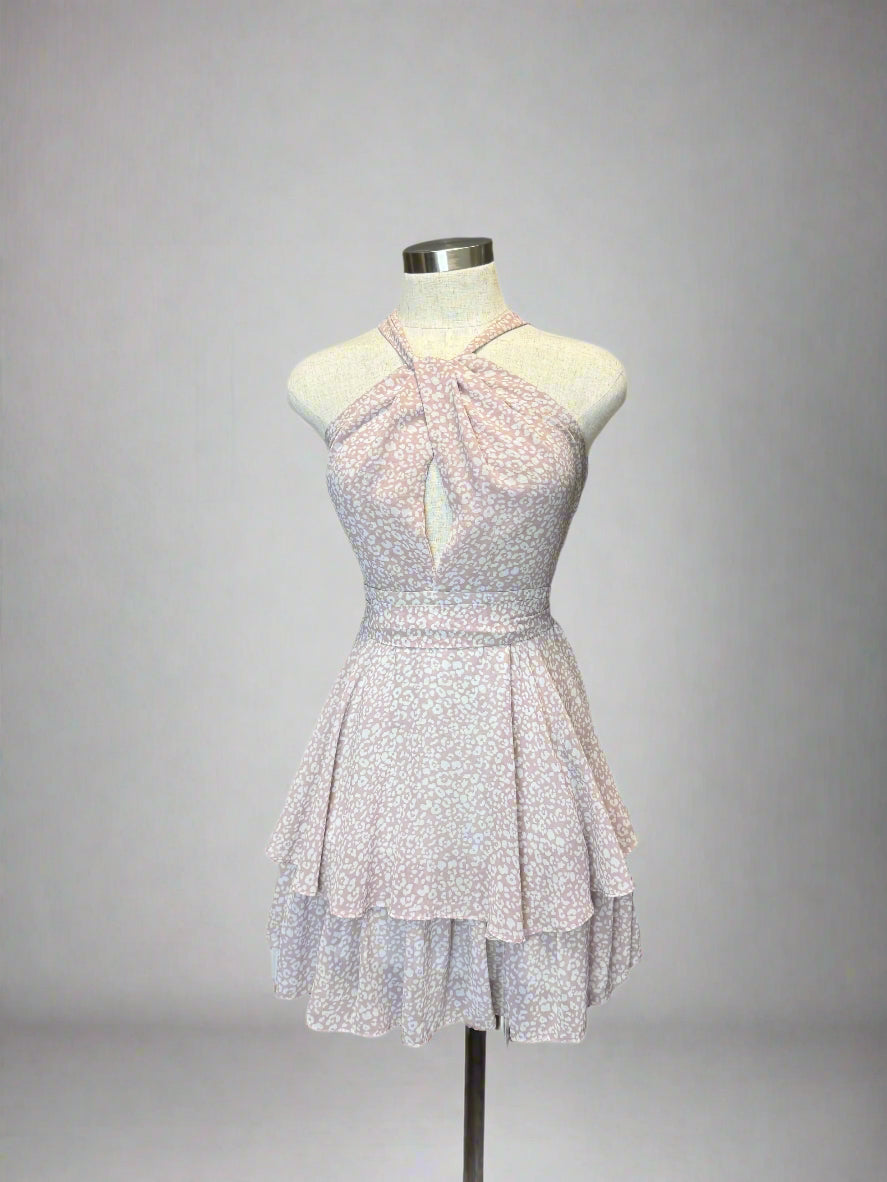 Patterned Mini Sundress
