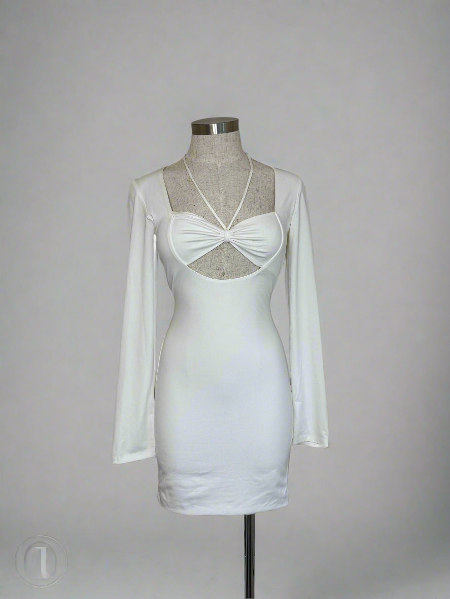 Long Sleeve Cut Out Dress