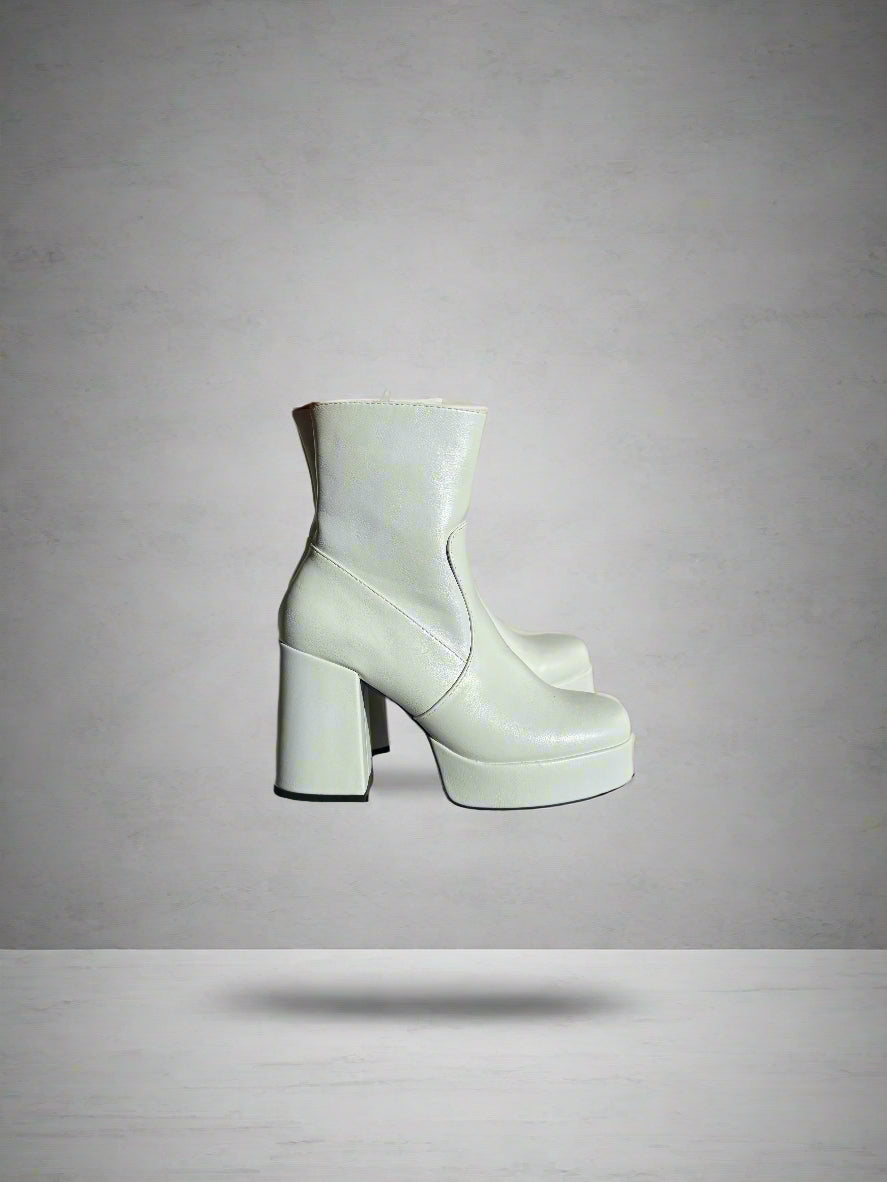 Retro Platform Boots