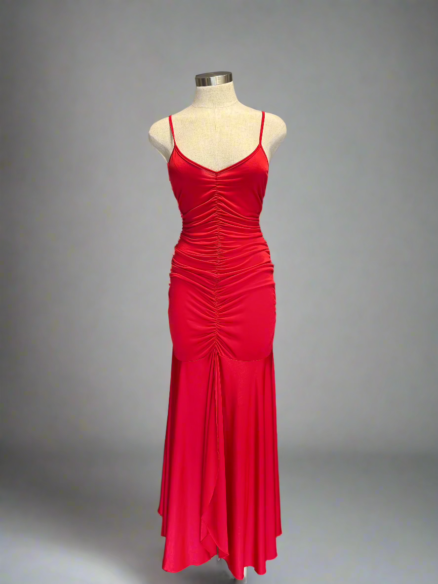 Red Vintage Flirty Dress
