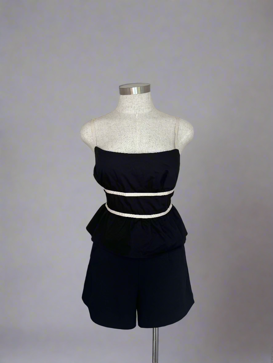 Open Tie Up Back Casual Top