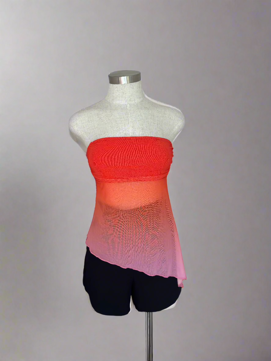 Sunset Look Mesh Top