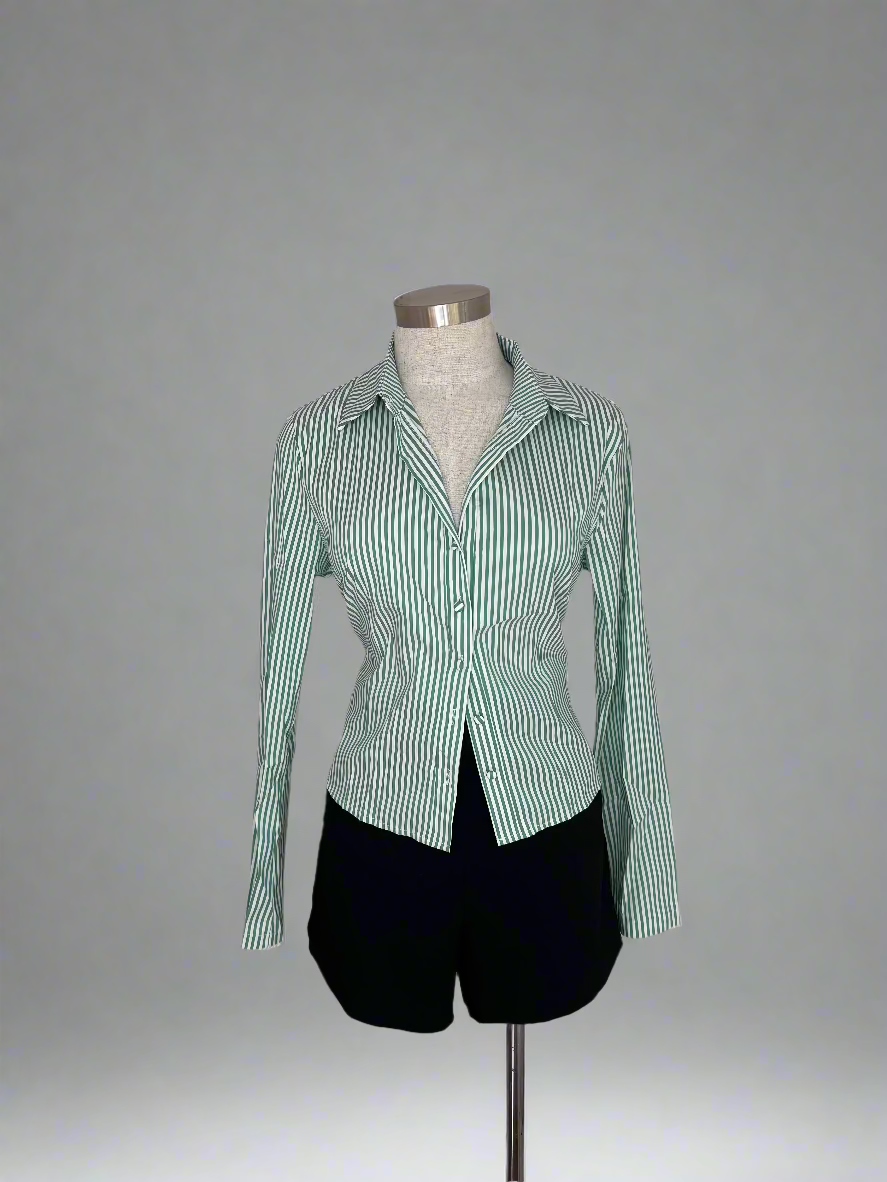 Striped Green Shirt