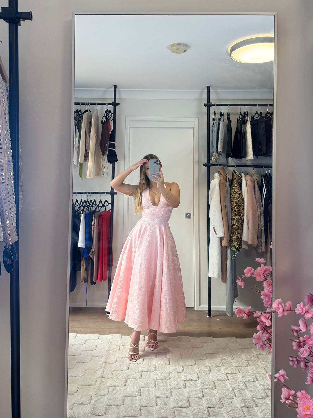 Tulle Midi Corset Dress