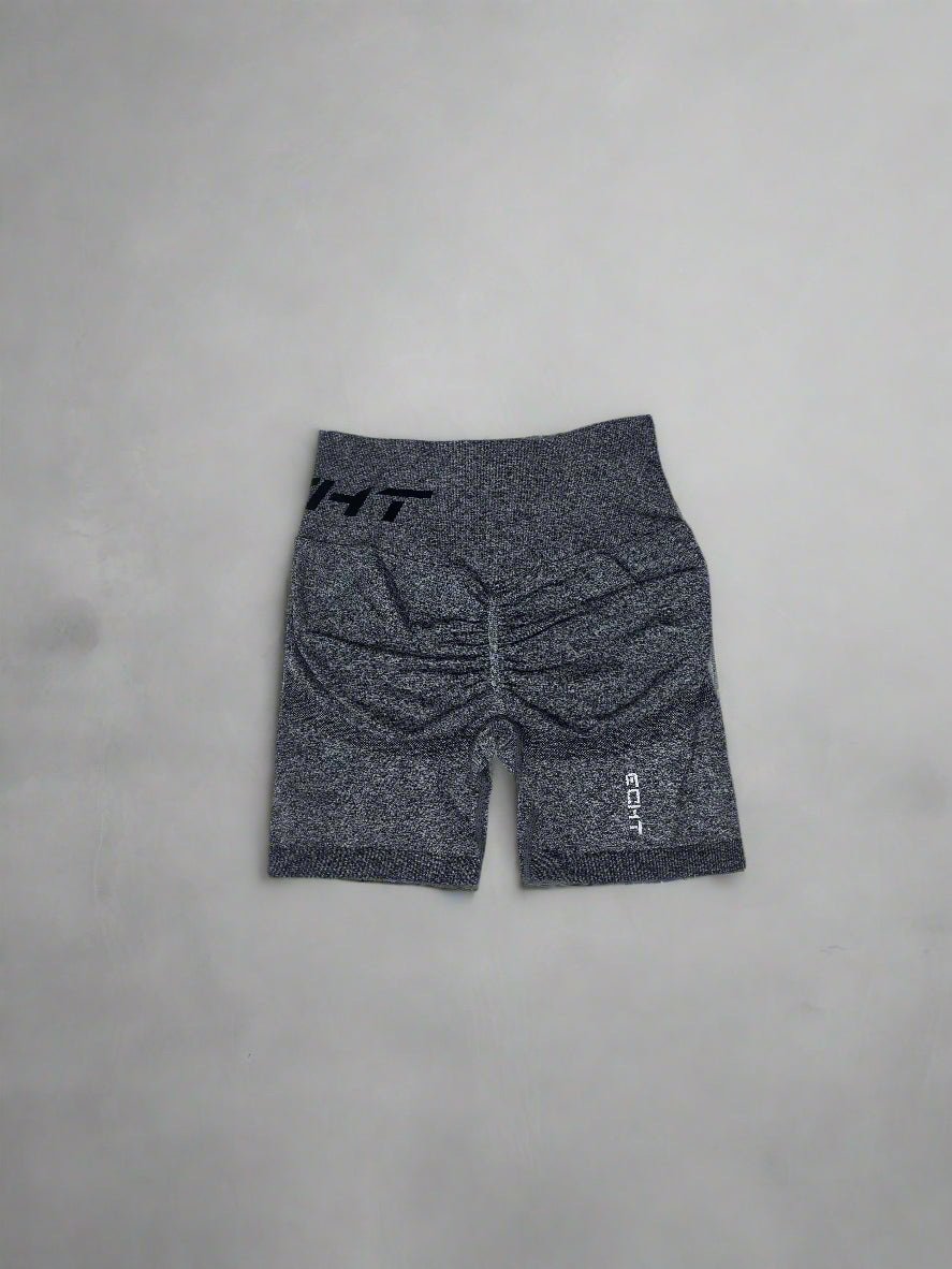 Grey Echt Scrunch Shorts