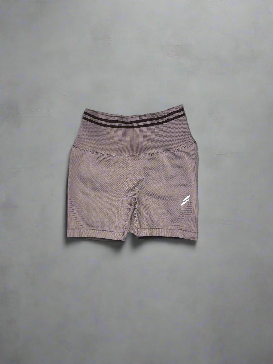 Dusty Pink Scrunch Shorts