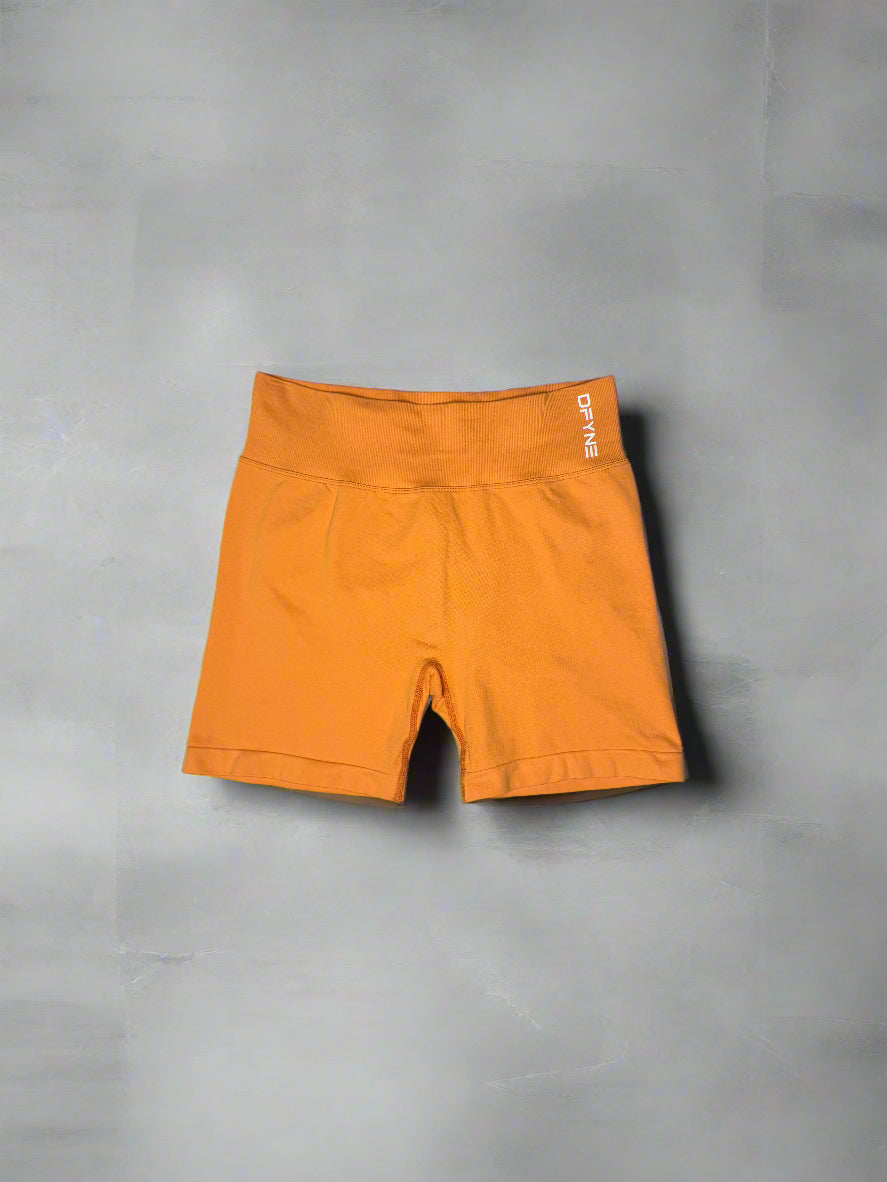 Scrunch Orange Shorts