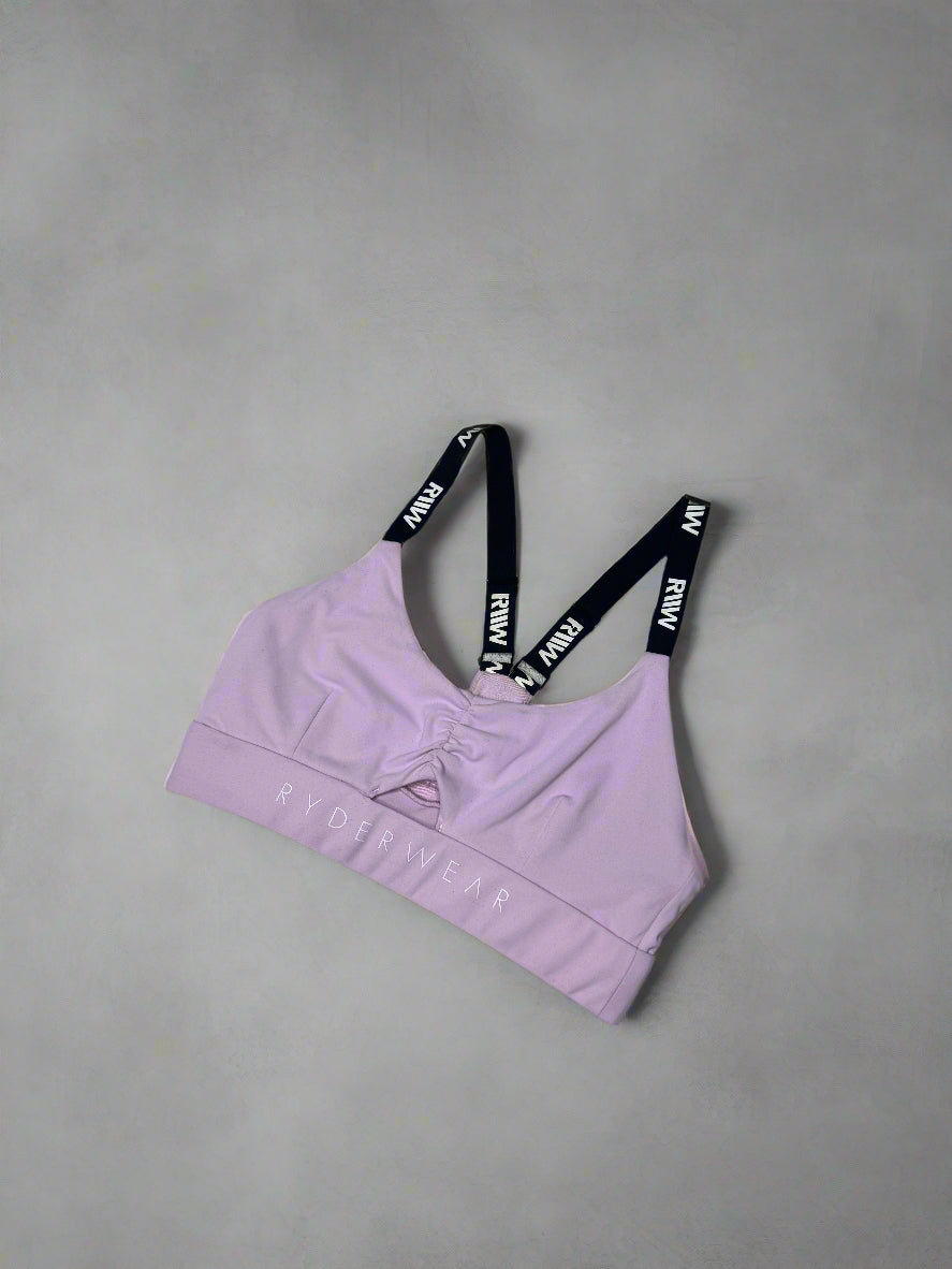 Pink Sports Bra