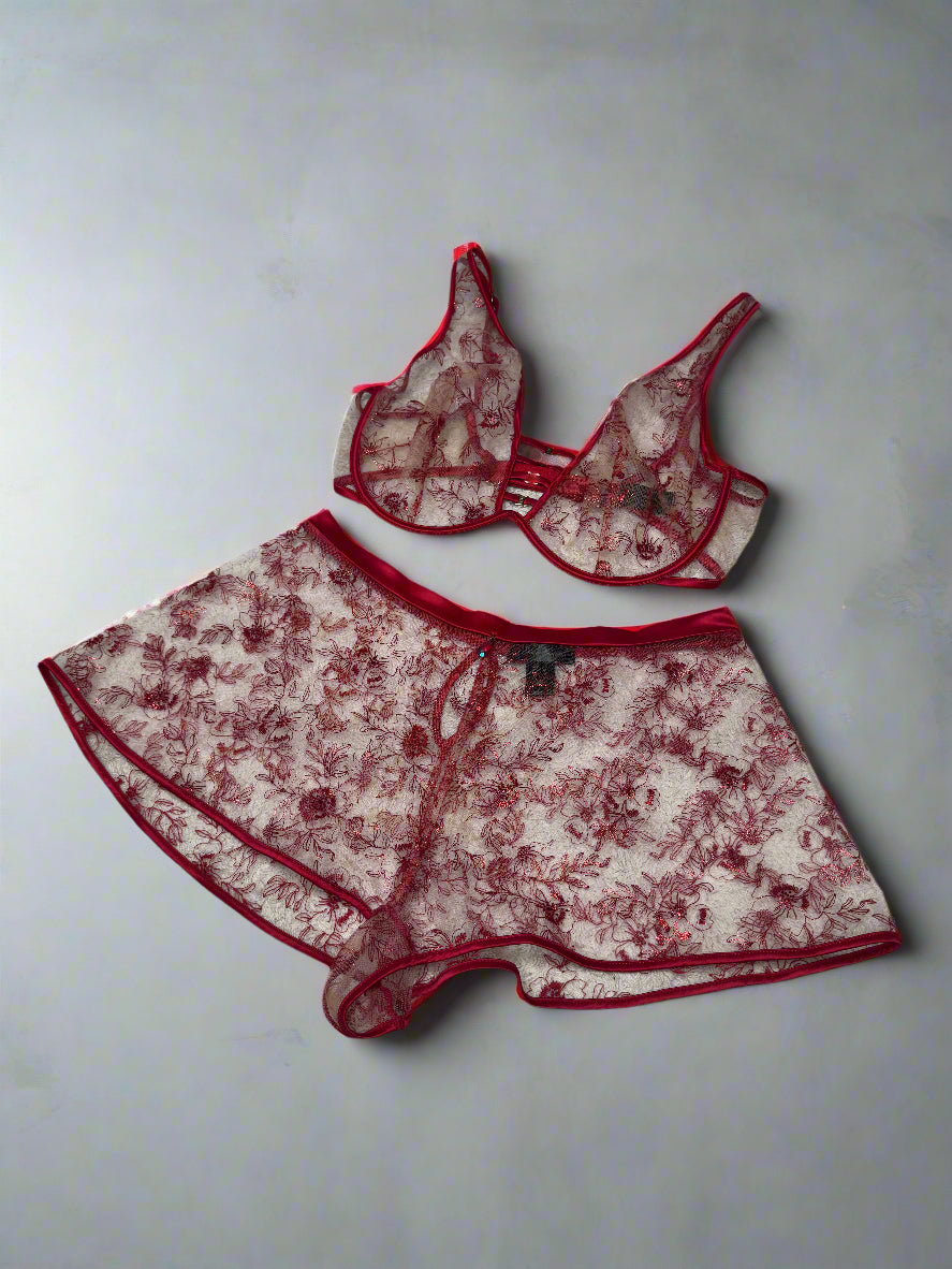 Lingerie 3 Piece Set