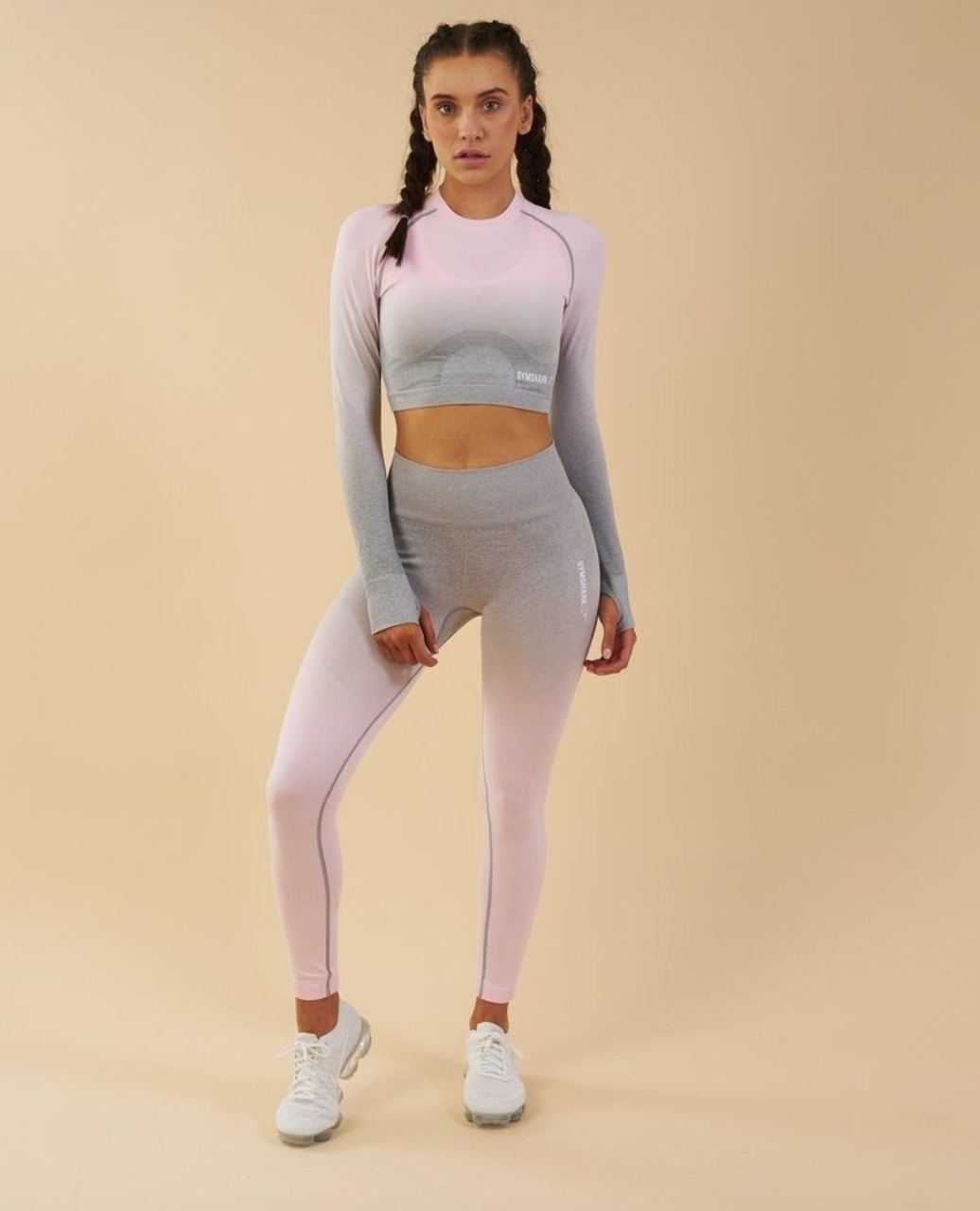 Ombre Gymshark Active Crop
